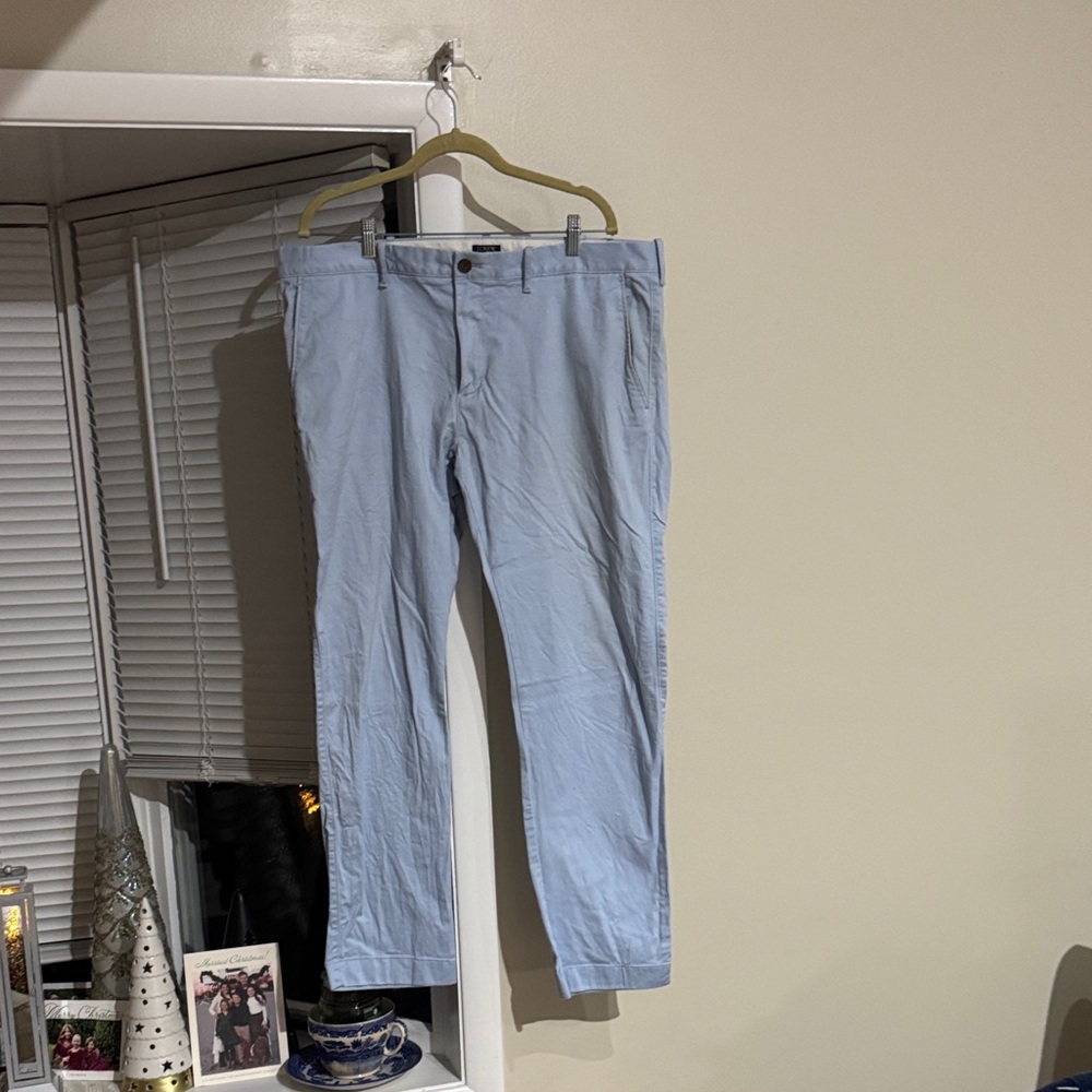 J. Crew Men's Light Blue Chinos